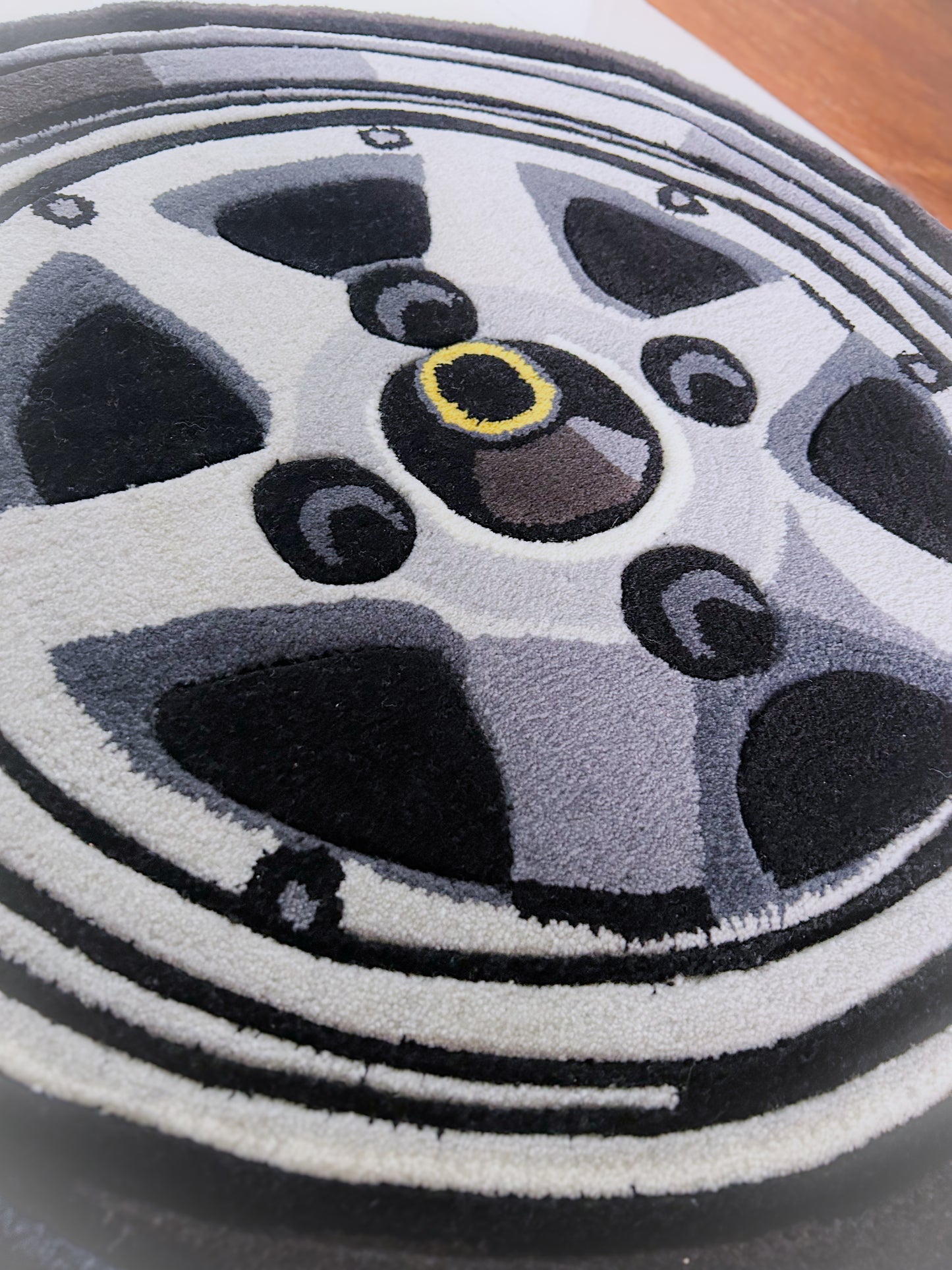 Hand Tufted Wheel Rug - Longchamp - LIMITED RELEASE