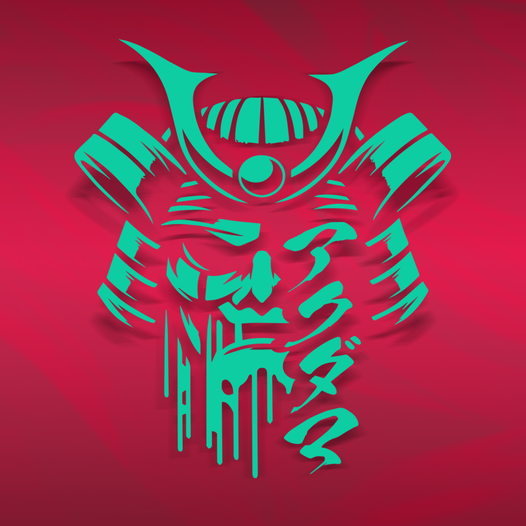 Akudama Ronin Diecut Sticker