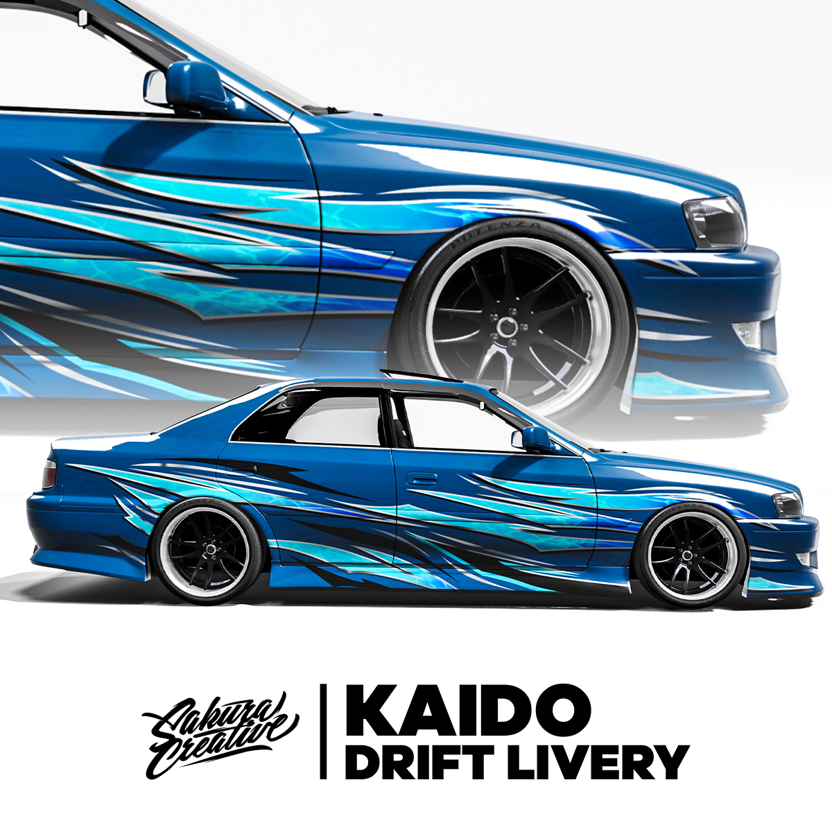 Livrée Kaido-Drift Bleu