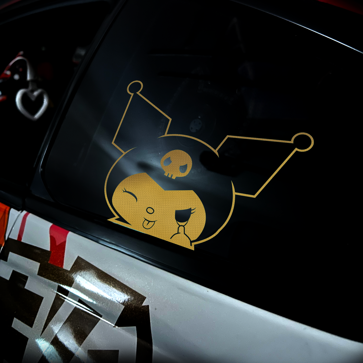 Kuromi Peeker Diecut Sticker