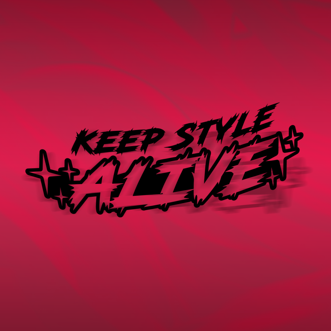 Keep Style Alive Diecut Sticker