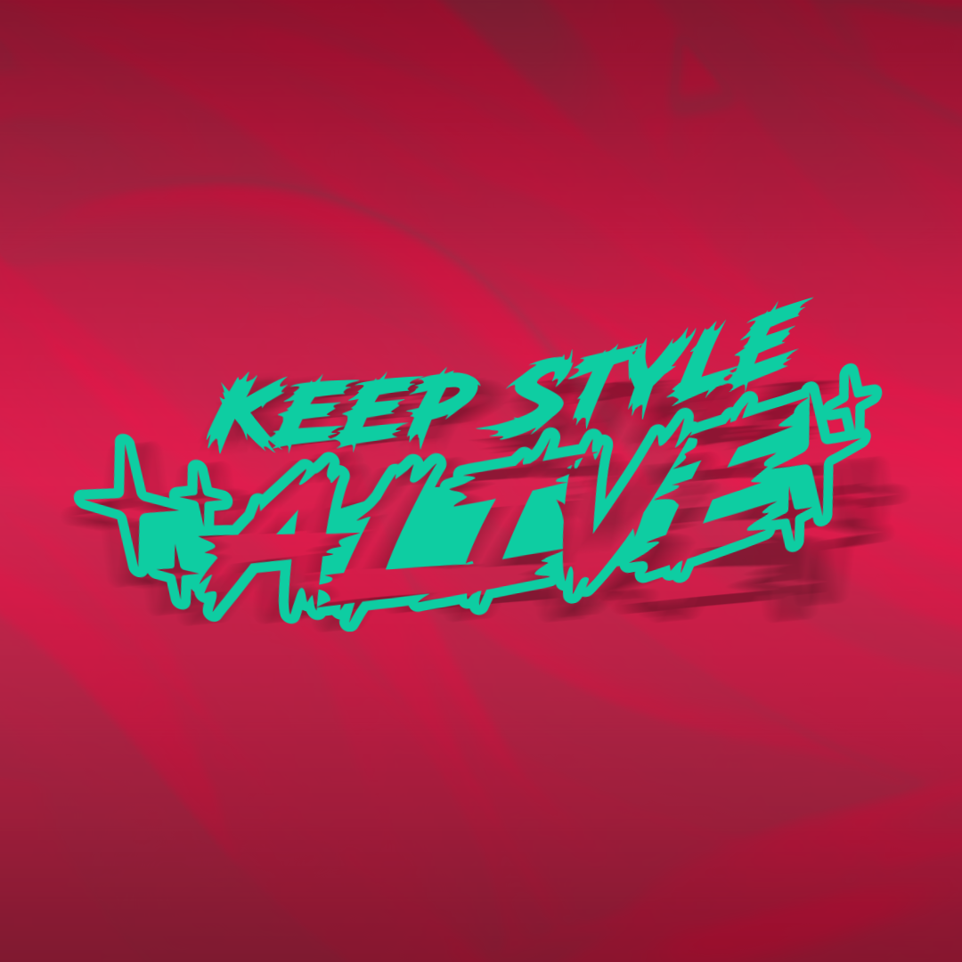 Keep Style Alive Diecut Sticker