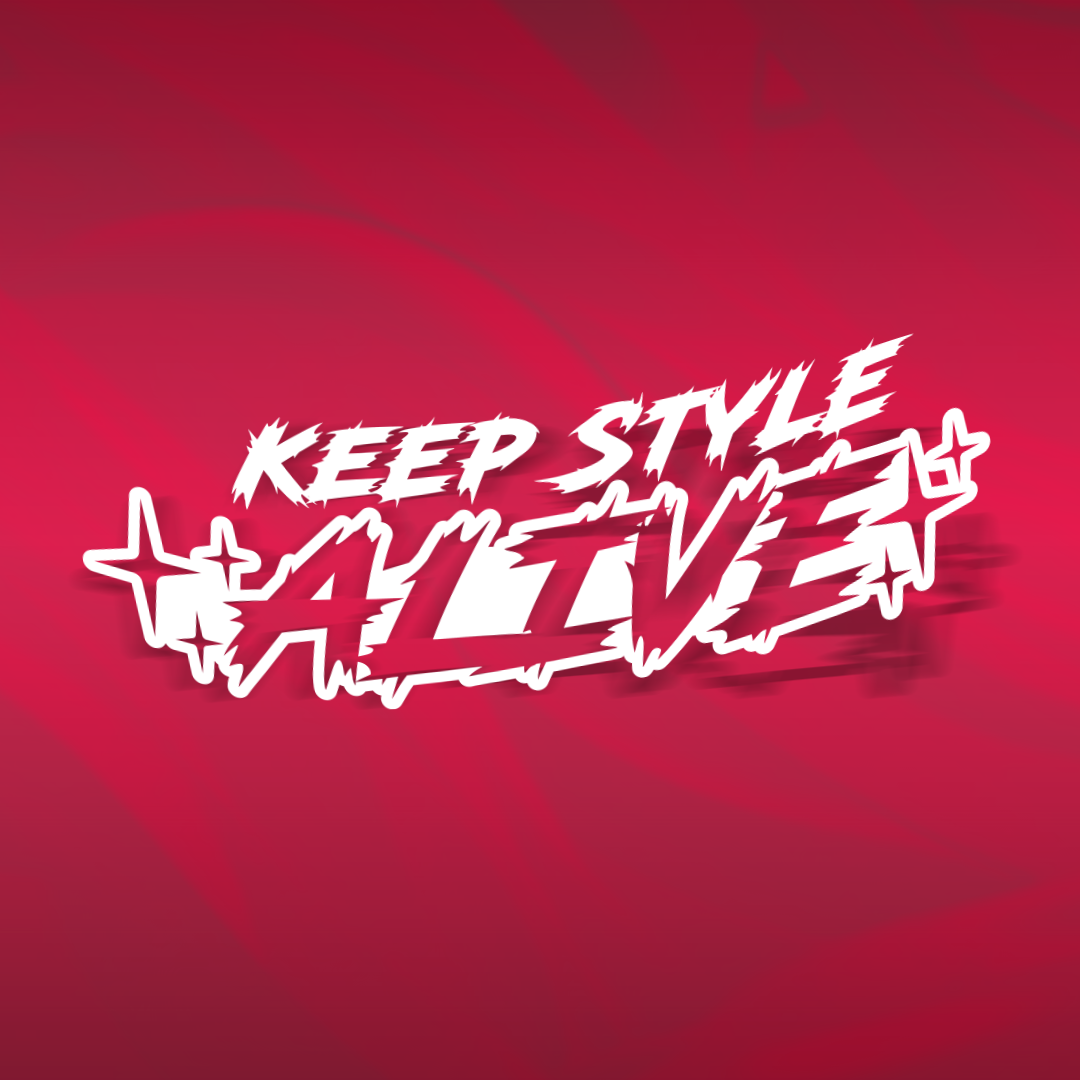 Keep Style Alive Diecut Sticker