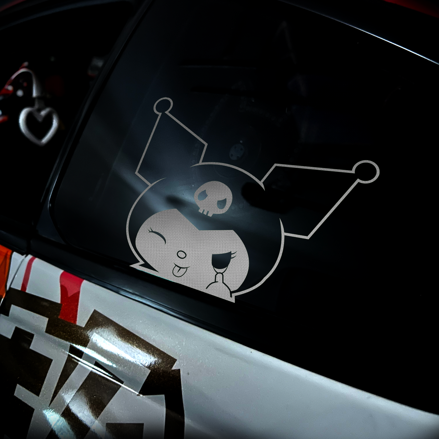 Kuromi Peeker Diecut Sticker
