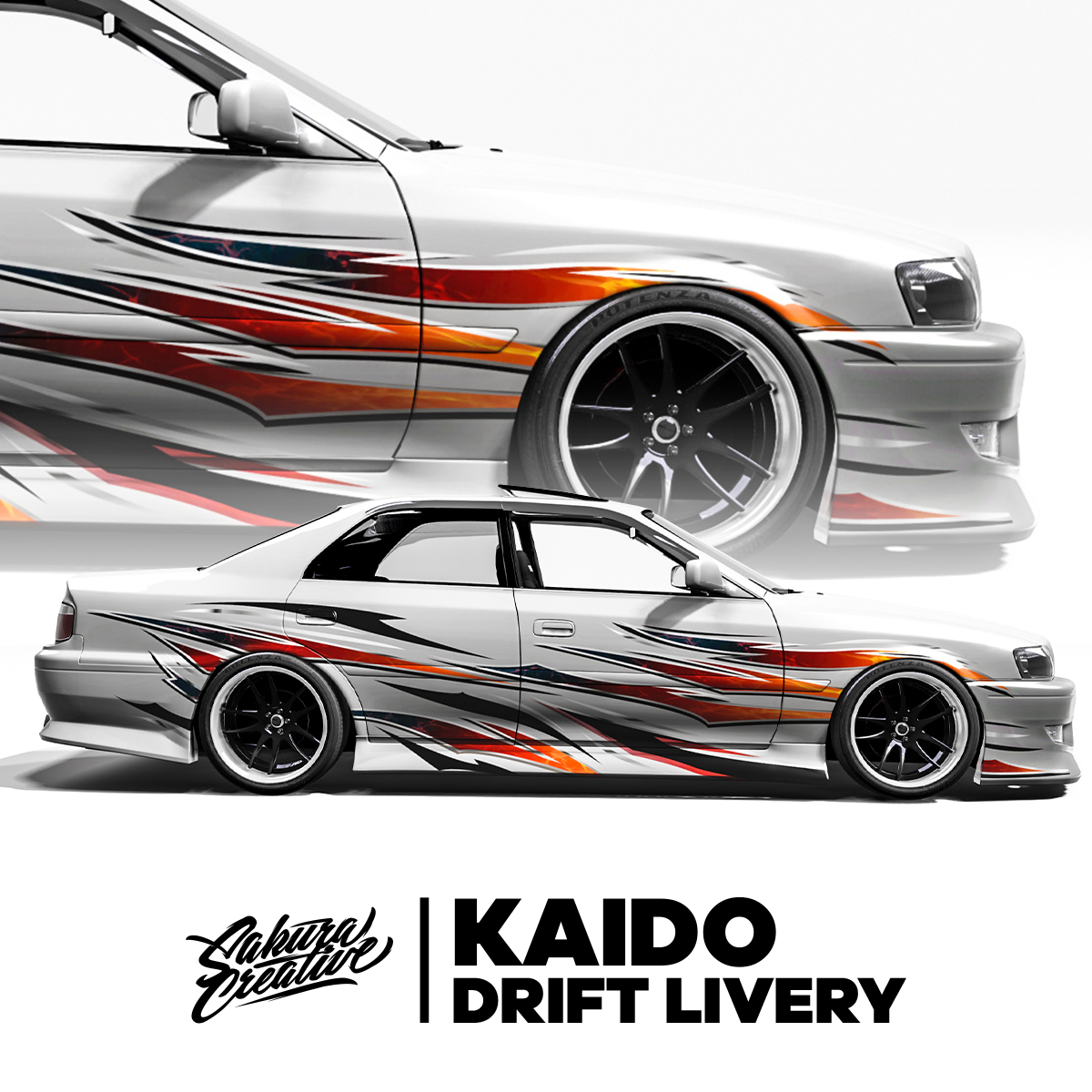 Livrée Kaido-Drift Rouge