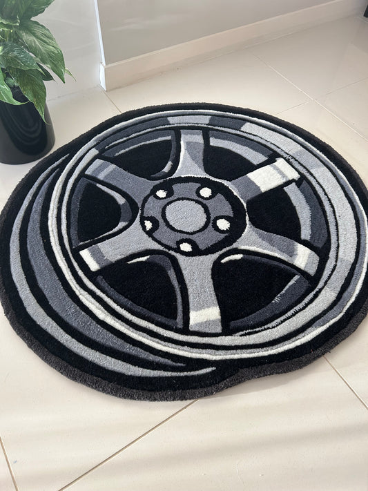 Jdm Wheel Rugs Rugs – Sakura Creative