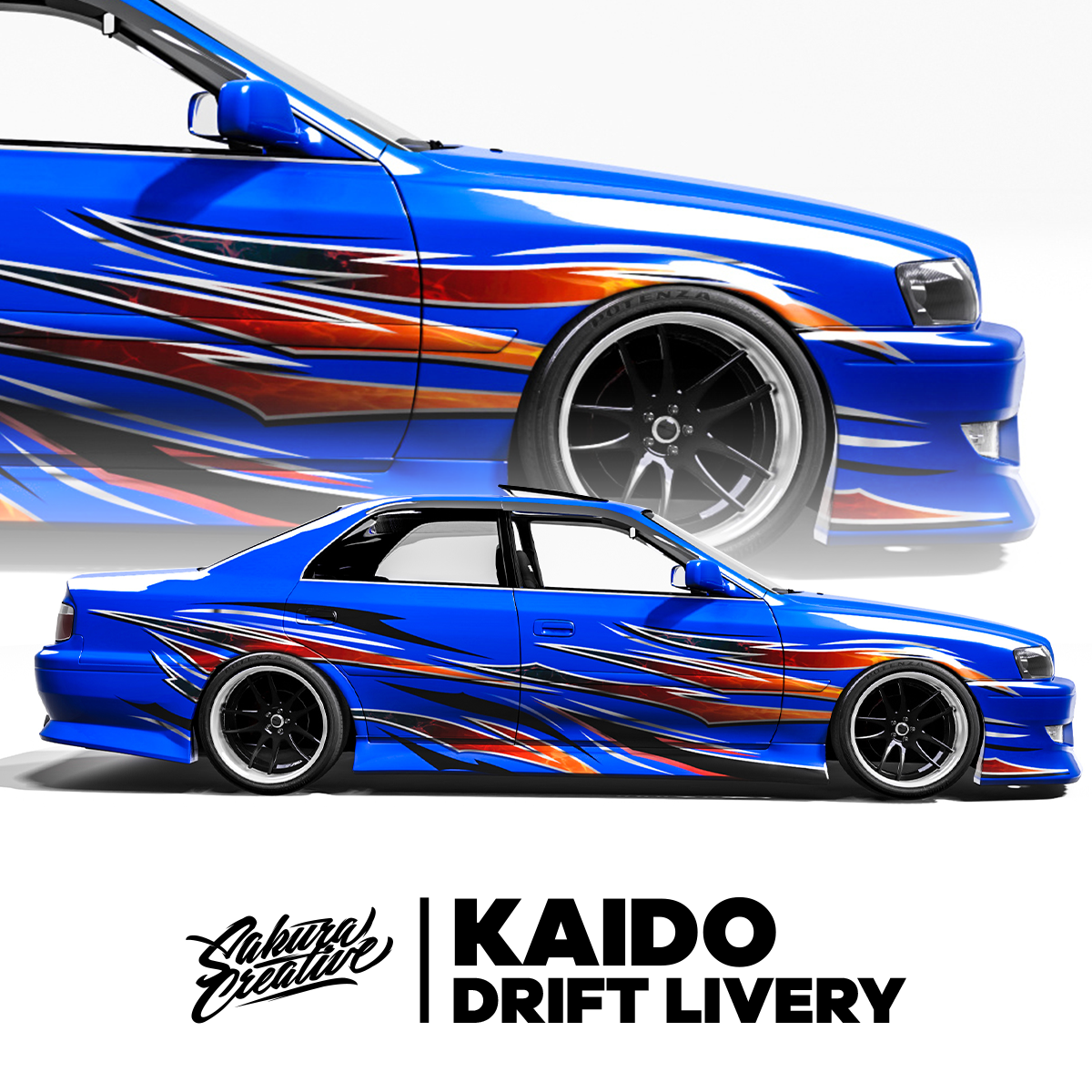 Livrée Kaido-Drift Rouge