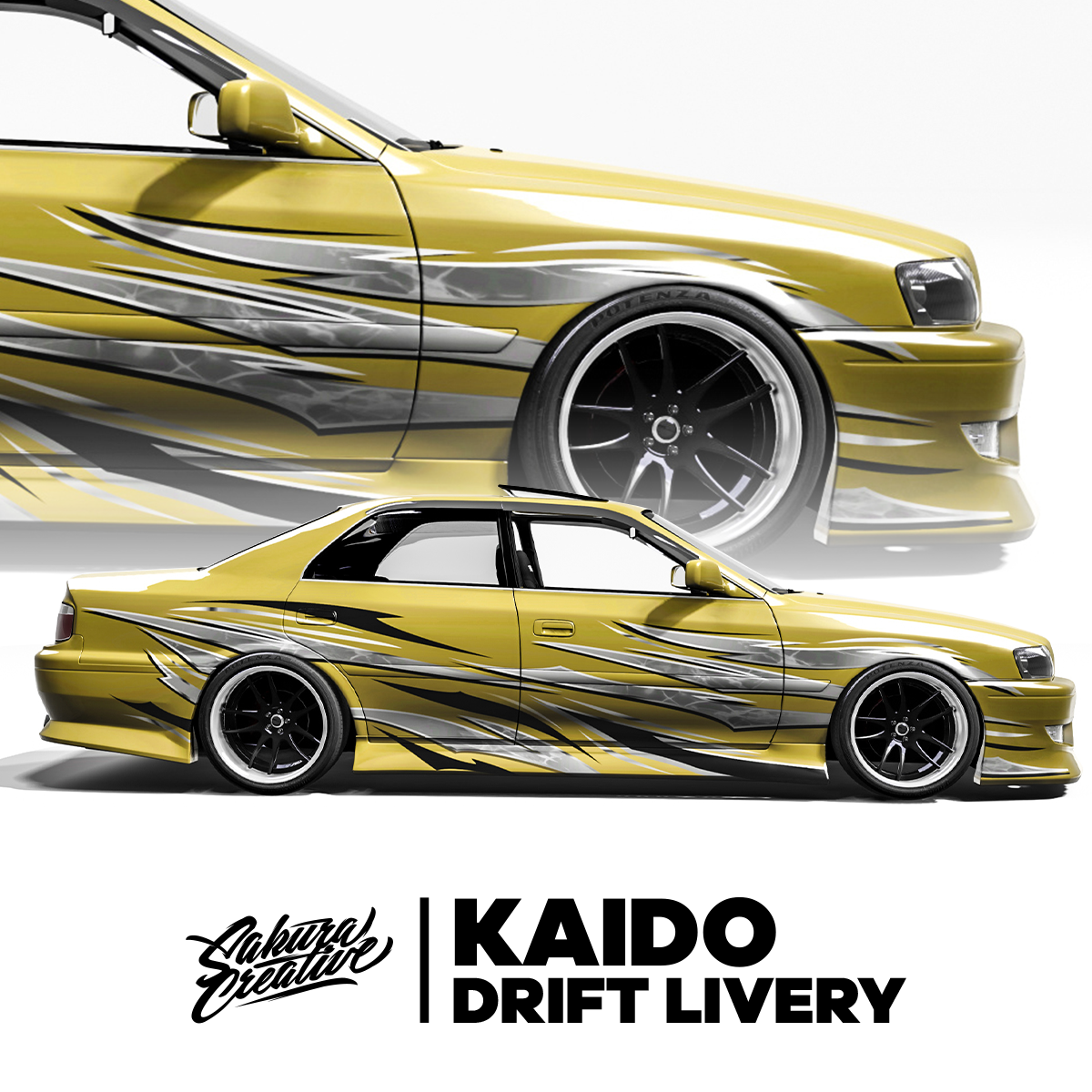 Livrée Kaido-Drift Argent