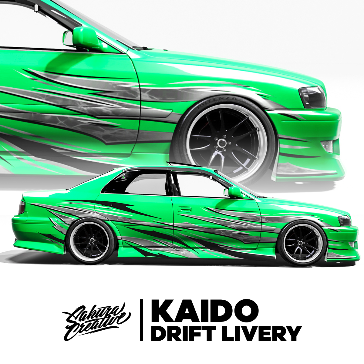 Livrée Kaido-Drift Argent