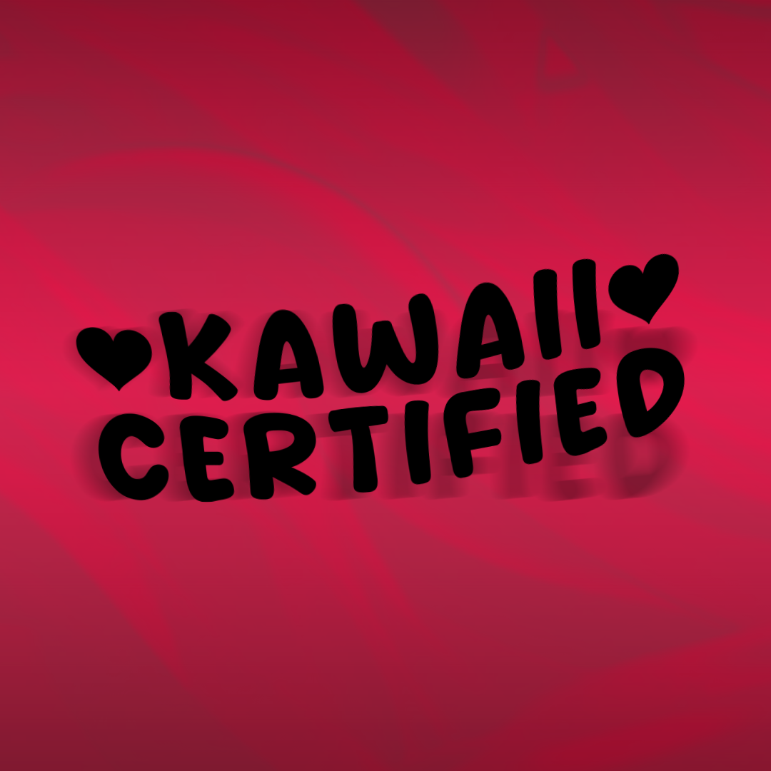 Kawaii Certified Diecut Sticker