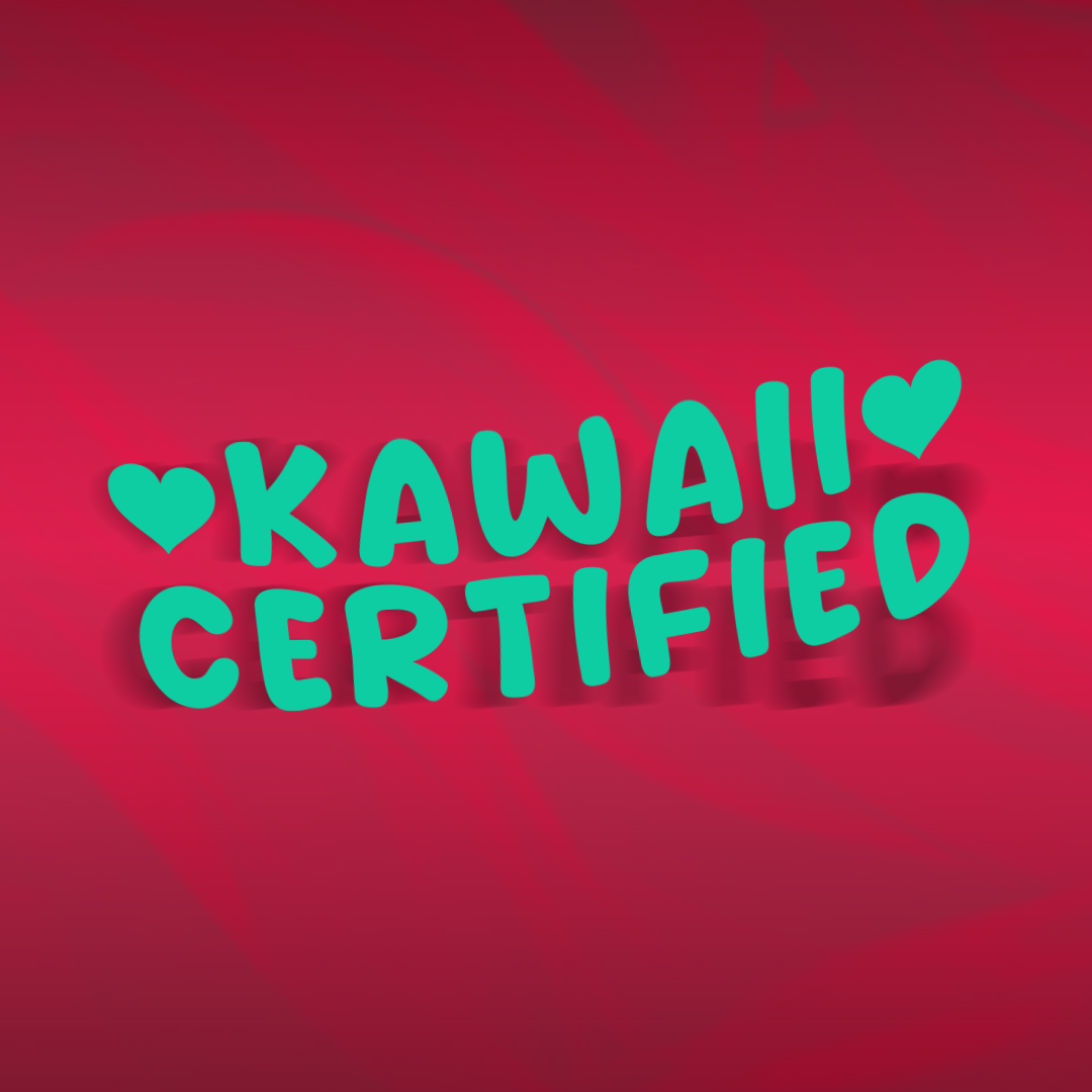 Kawaii Certified Diecut Sticker