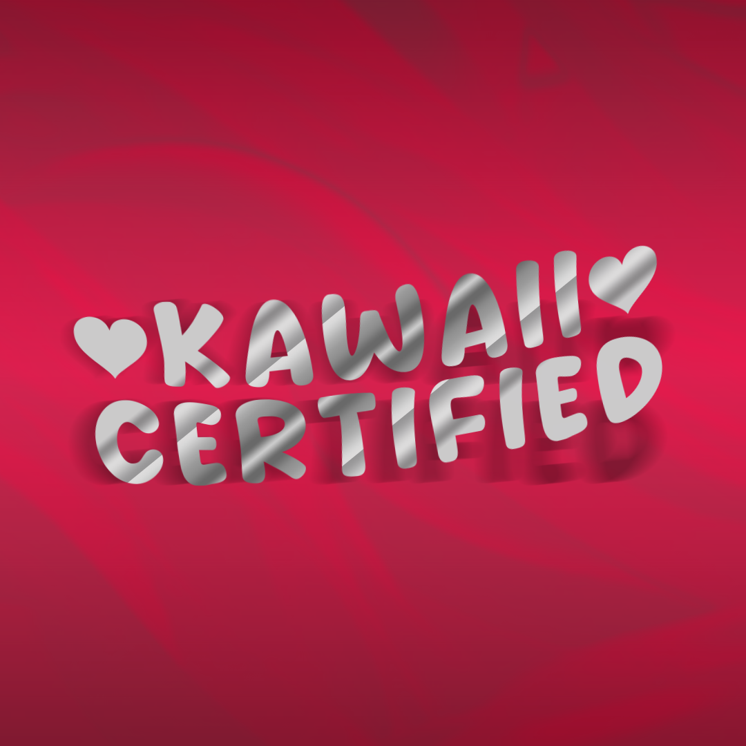 Kawaii Certified Diecut Sticker
