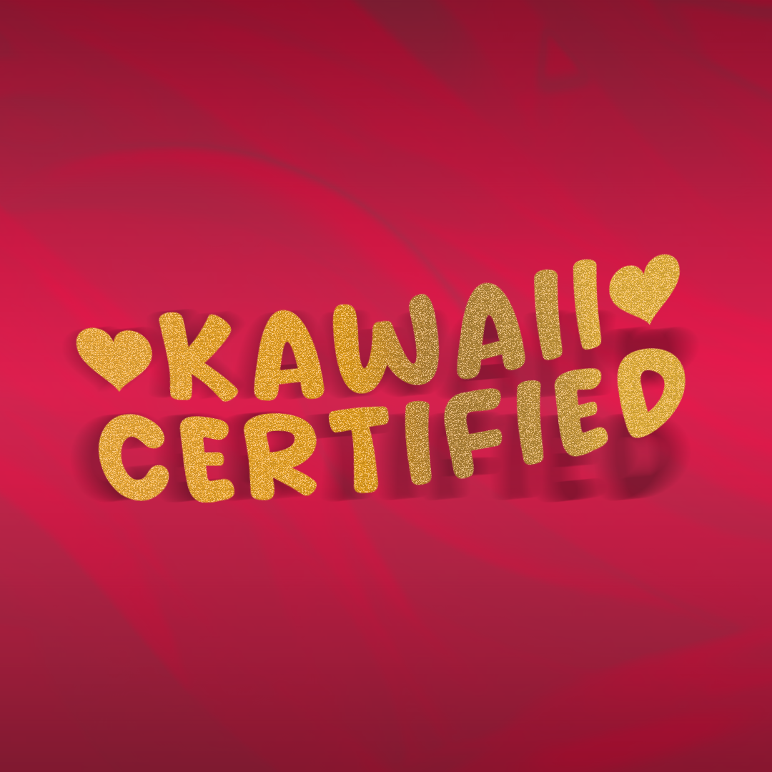 Kawaii Certified Diecut Sticker