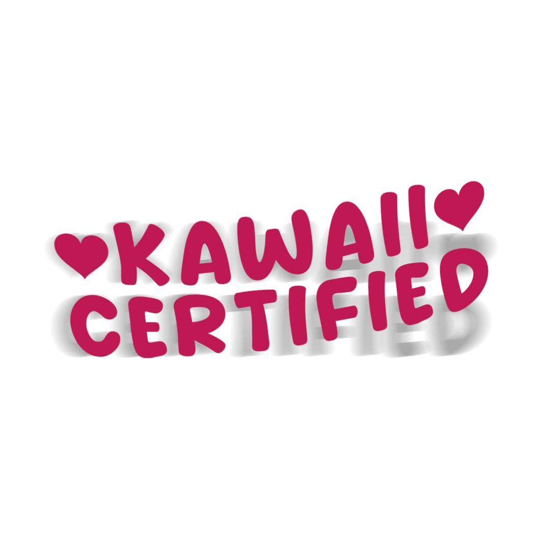 Kawaii Certified Diecut Sticker