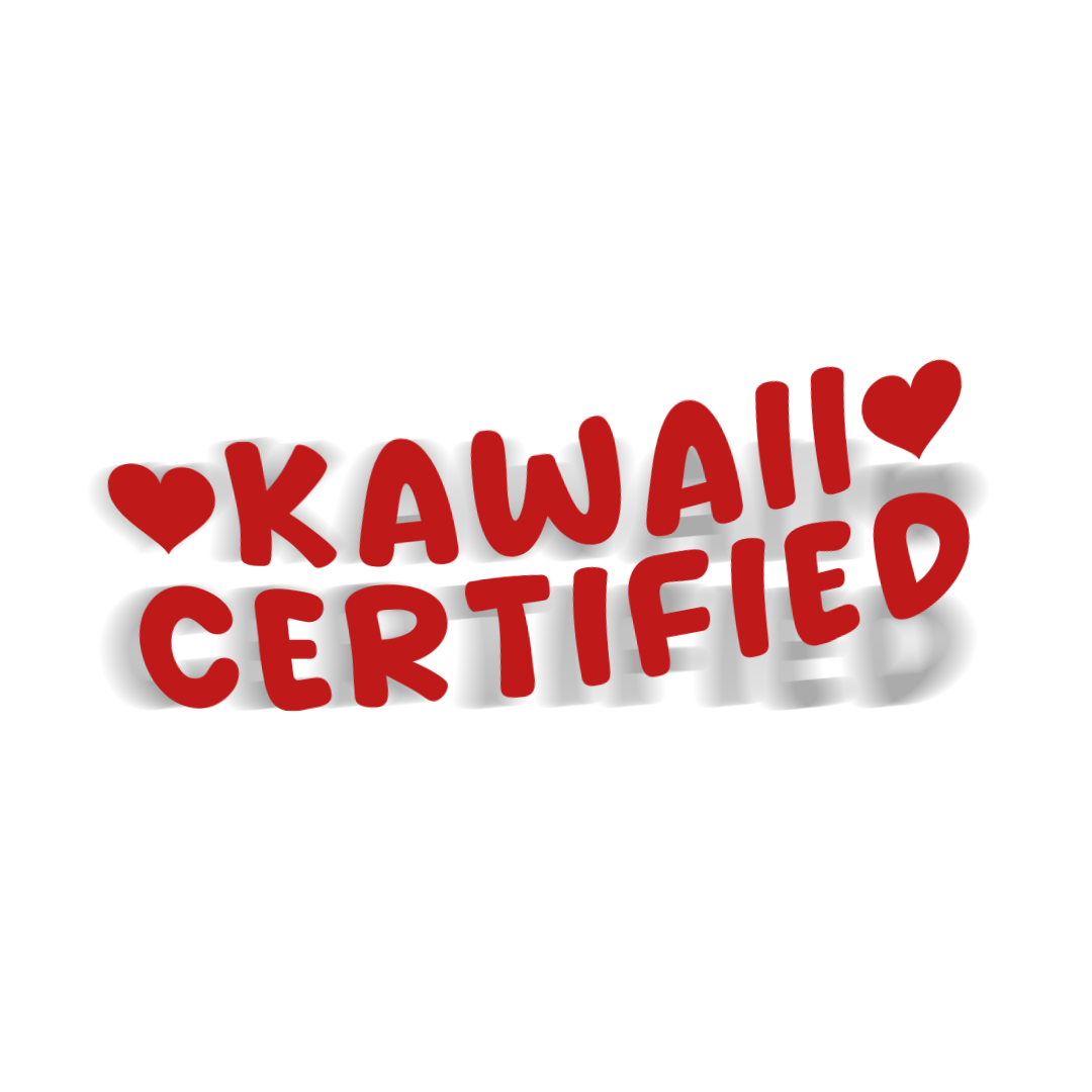 Kawaii Certified Diecut Sticker