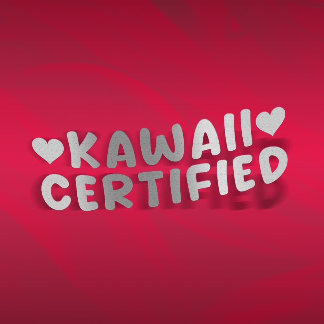 Kawaii Certified Diecut Sticker