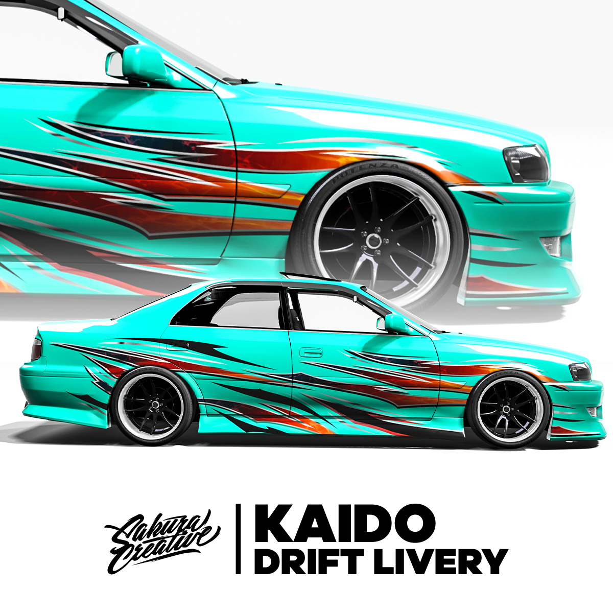Livrée Kaido-Drift Rouge