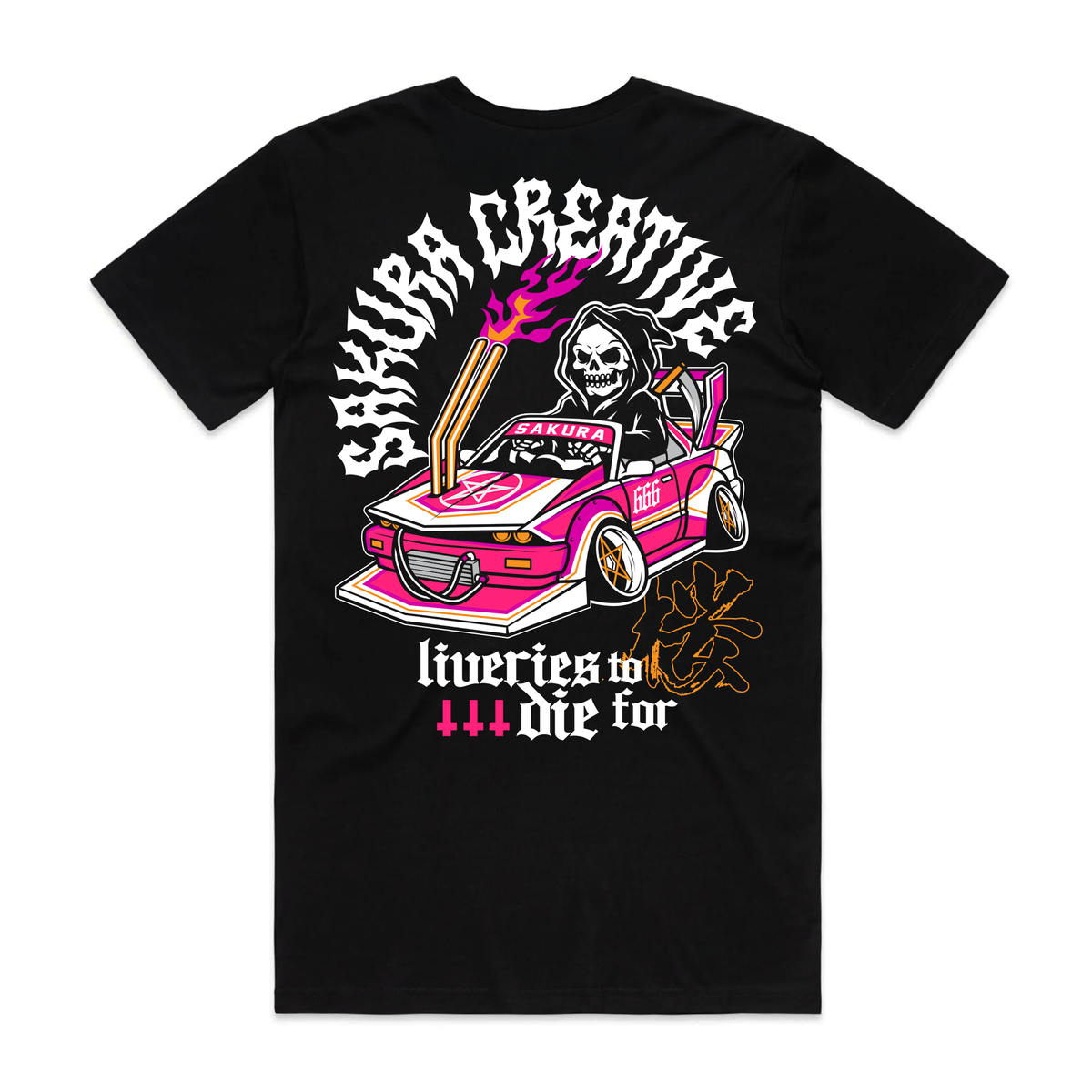 TE37 ドリップホイール Tシャツ