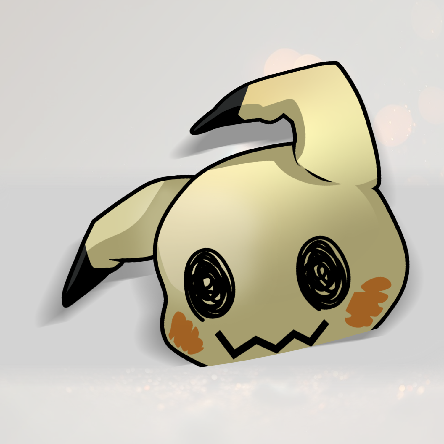 Autocollant imprimé Totoro 