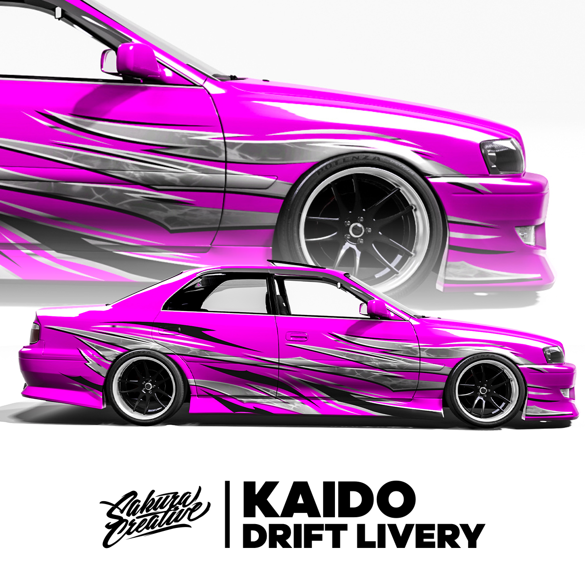Livrée Kaido-Drift Argent