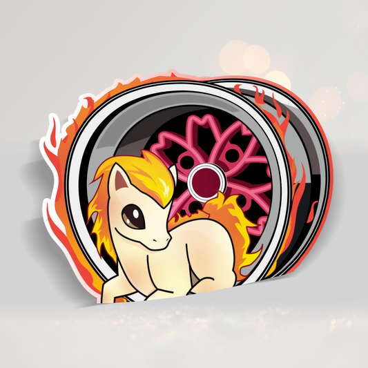 トトロ プリントステッカー