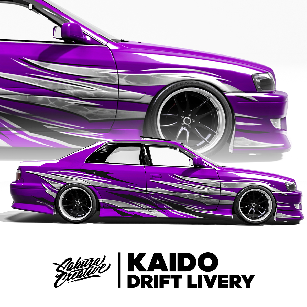Livrée Kaido-Drift Argent