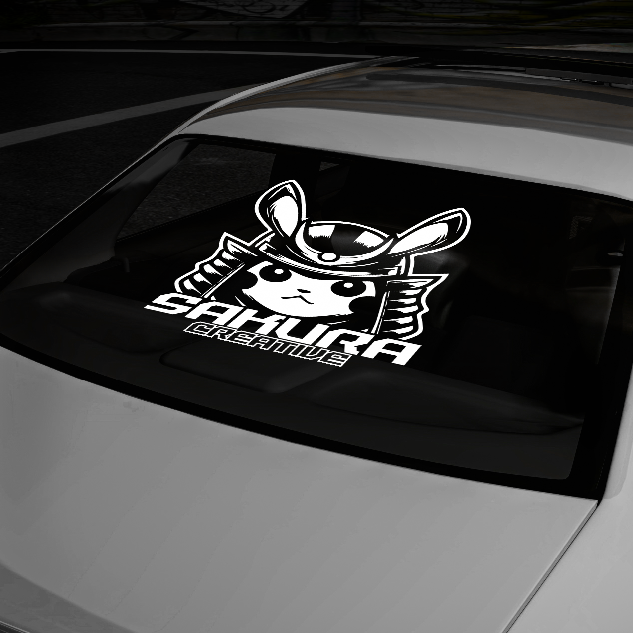 XL -  Pikachu Samurai Sticker