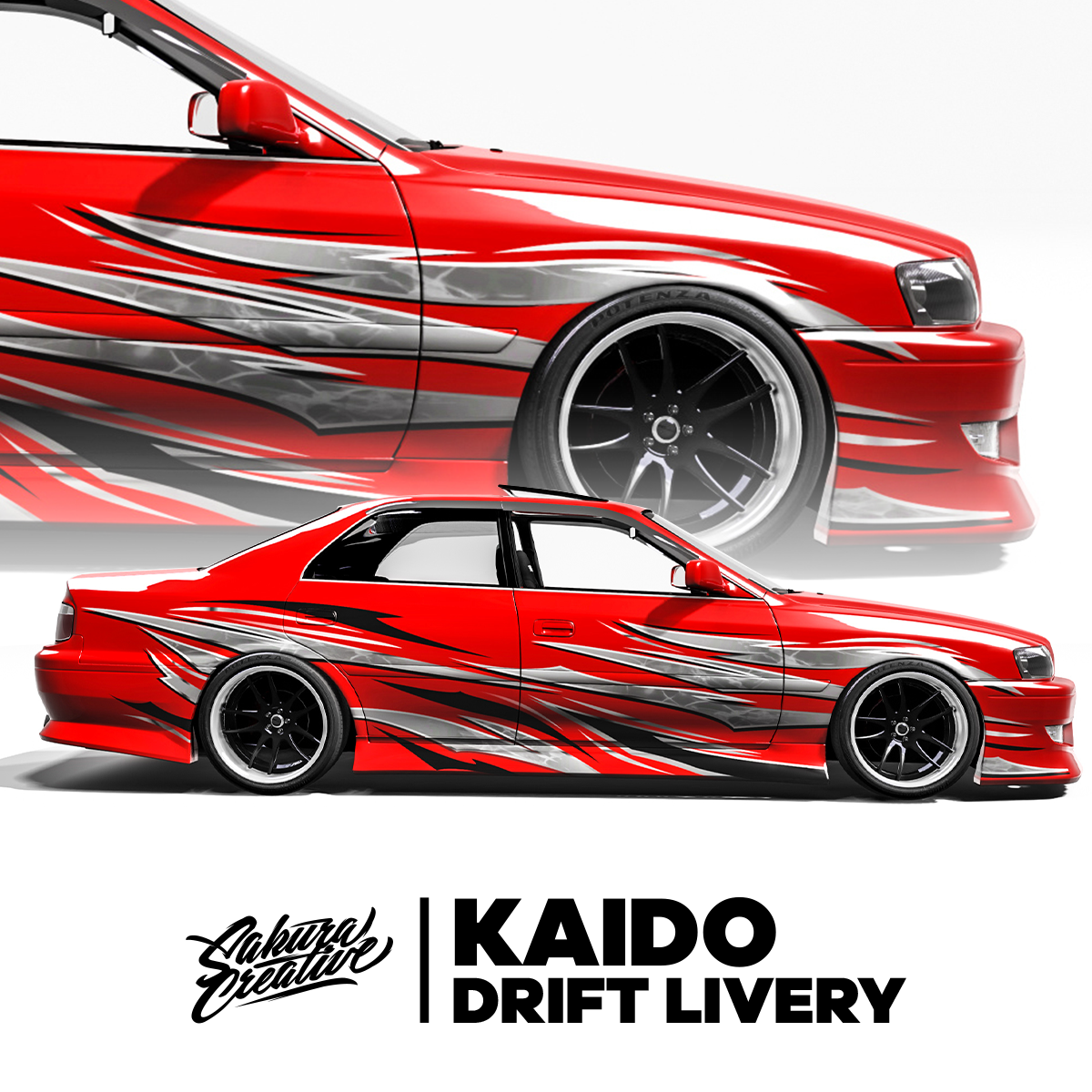 Livrée Kaido-Drift Argent