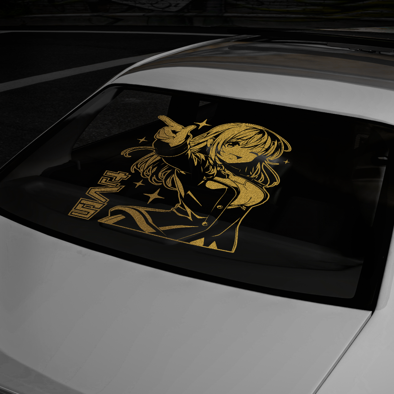 NEW | XL -  Sakura Anime Diva Sticker