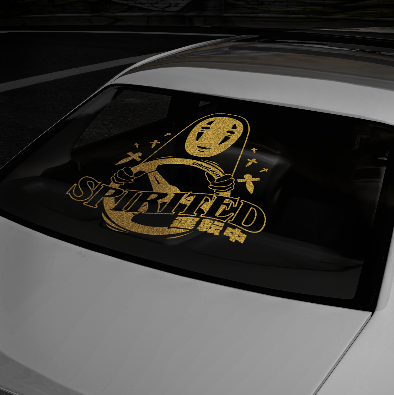 XL - Spirited Driver Sticker