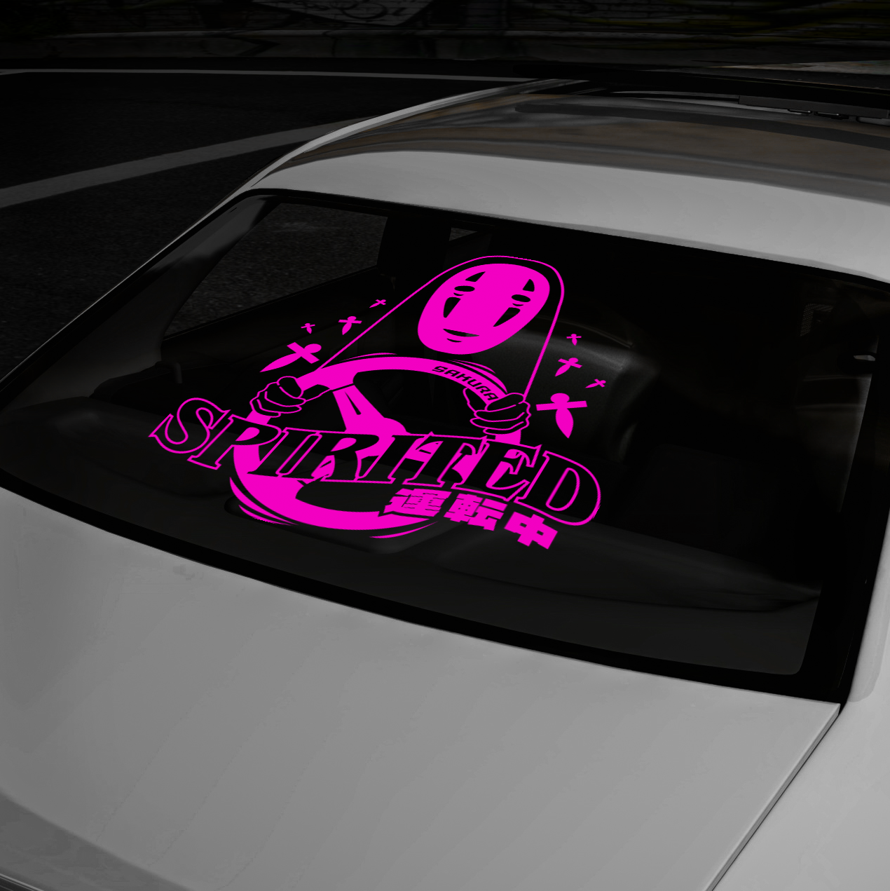 XL - Spirited Driver Sticker