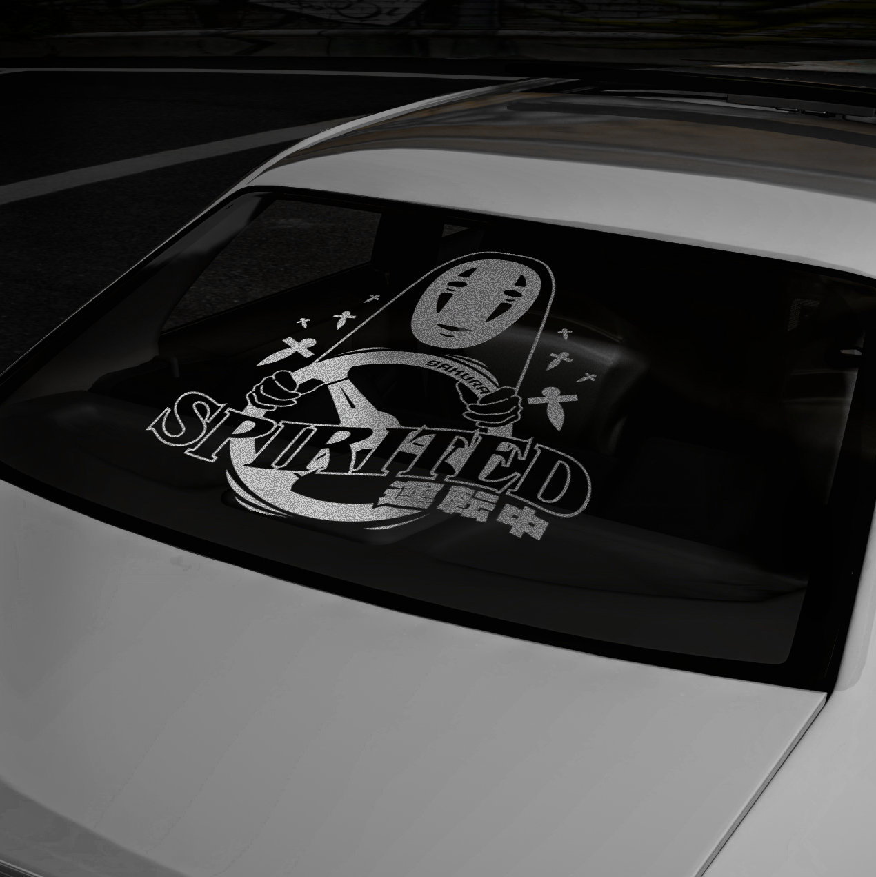 XL - Spirited Driver Sticker