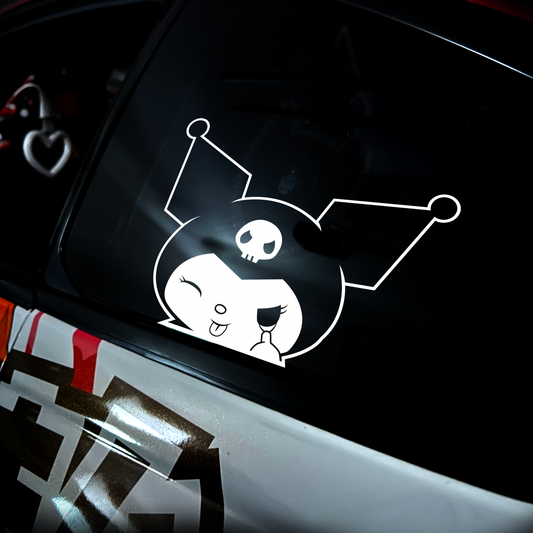 Kuromi Peeker Diecut Sticker