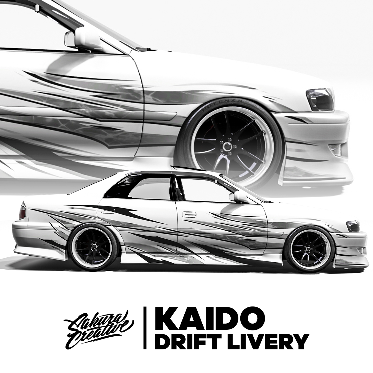 Livrée Kaido-Drift Argent