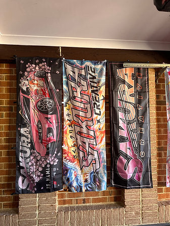 Sakura Creative Logo Nobori Flag