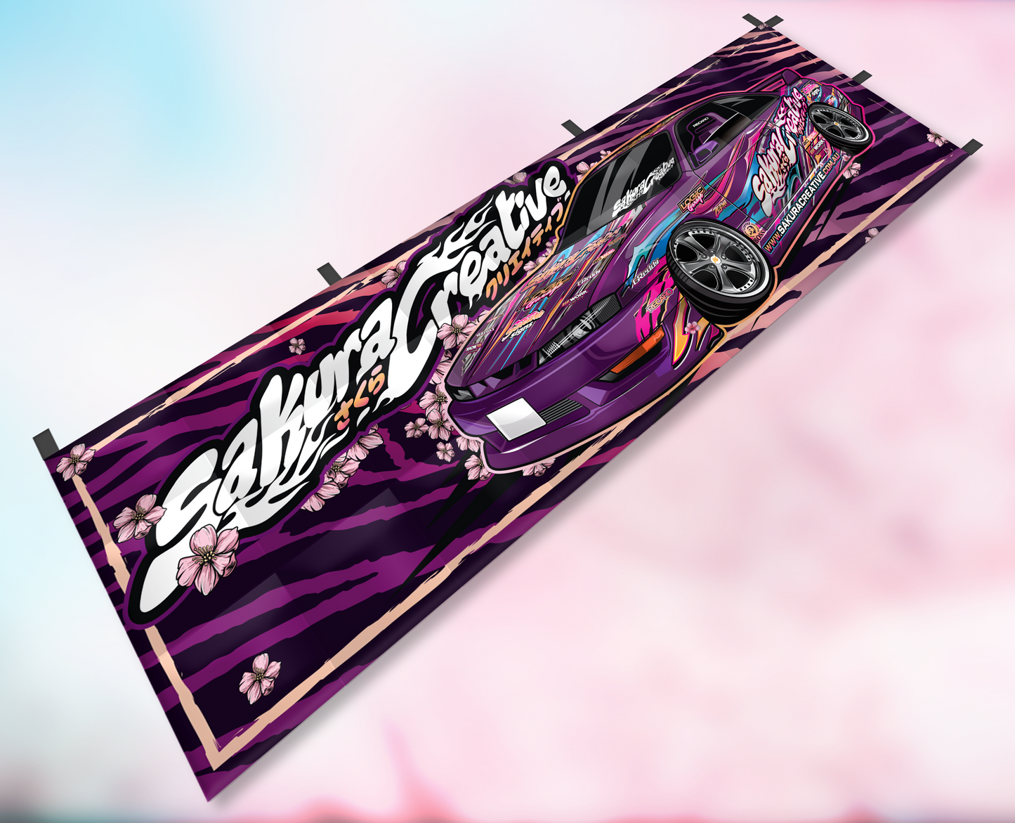 Sakura Creative S14 Silvia Nobori Flag