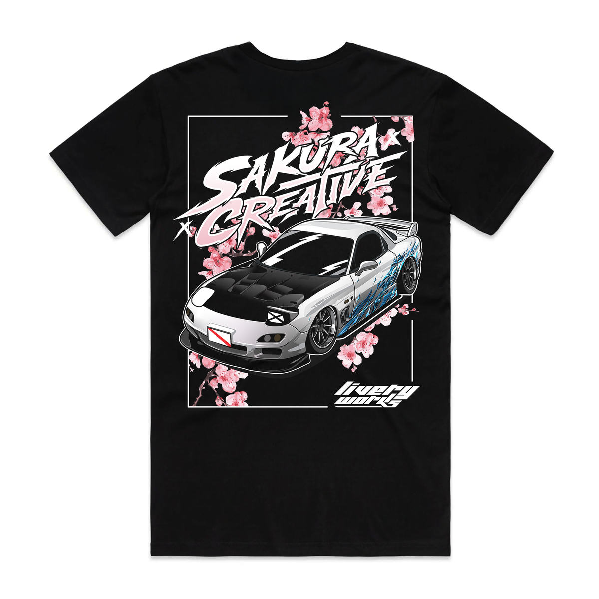 TE37 ドリップホイール Tシャツ
