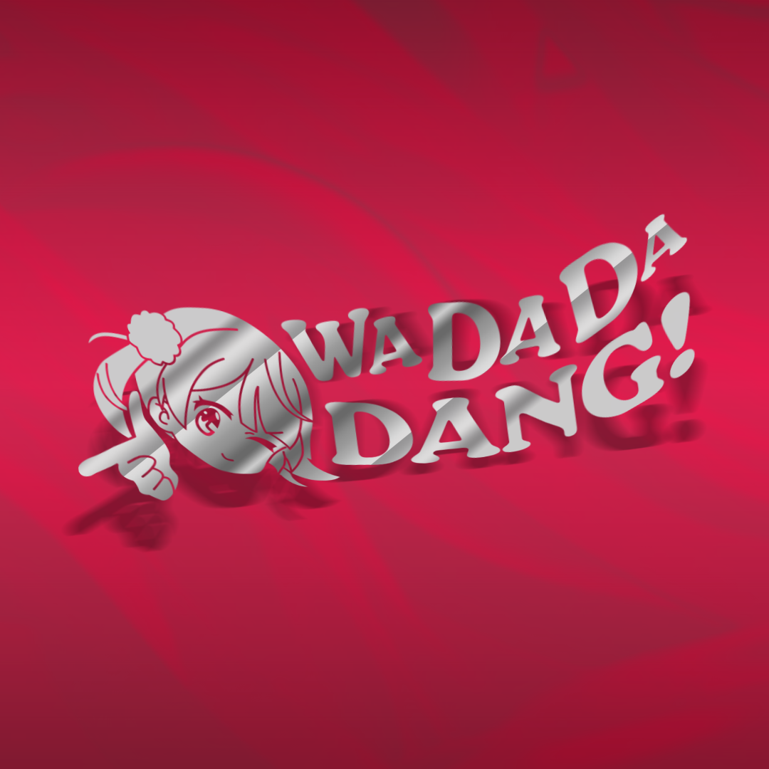 WaDaDa Dang - Shigure Ui  Diecut Sticker