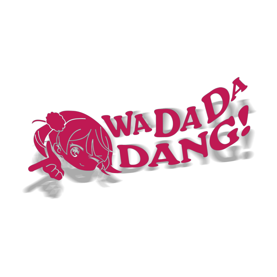 WaDaDa Dang - Shigure Ui  Diecut Sticker
