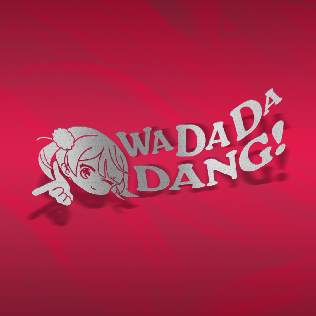 WaDaDa Dang - Shigure Ui  Diecut Sticker