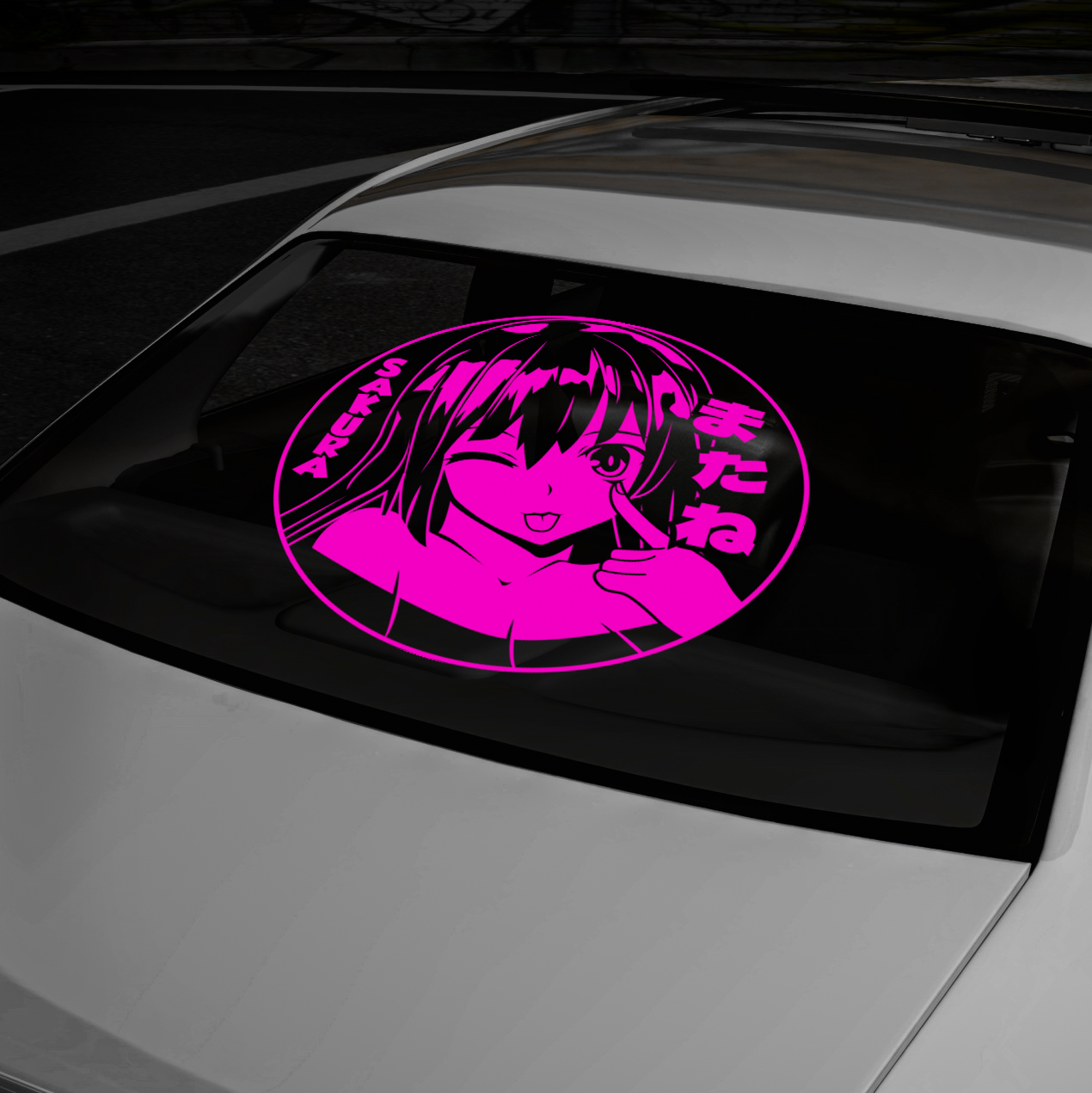 XL - Waifu Chopped - Large Decal