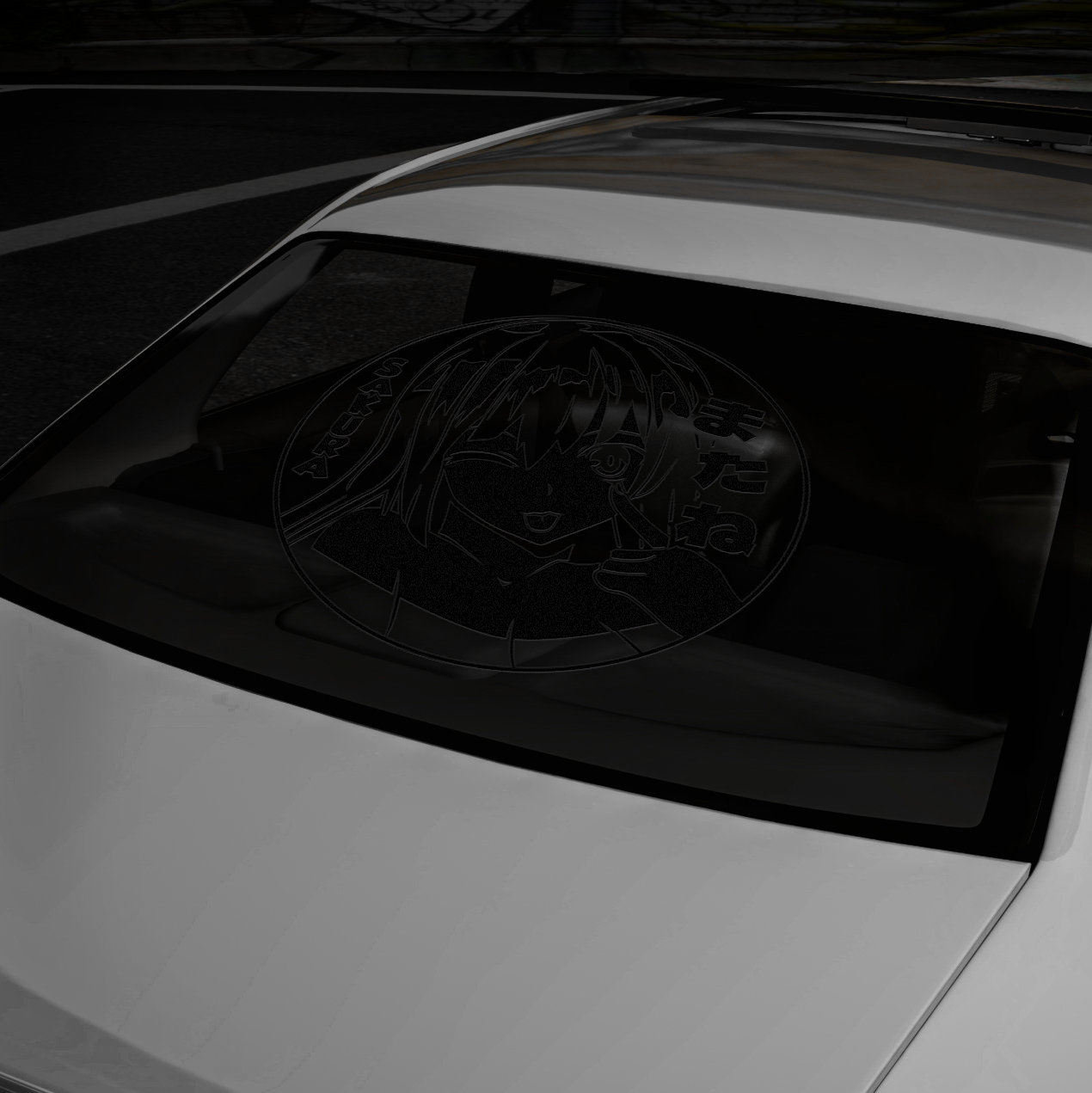 XL - Waifu Chopped - Large Decal