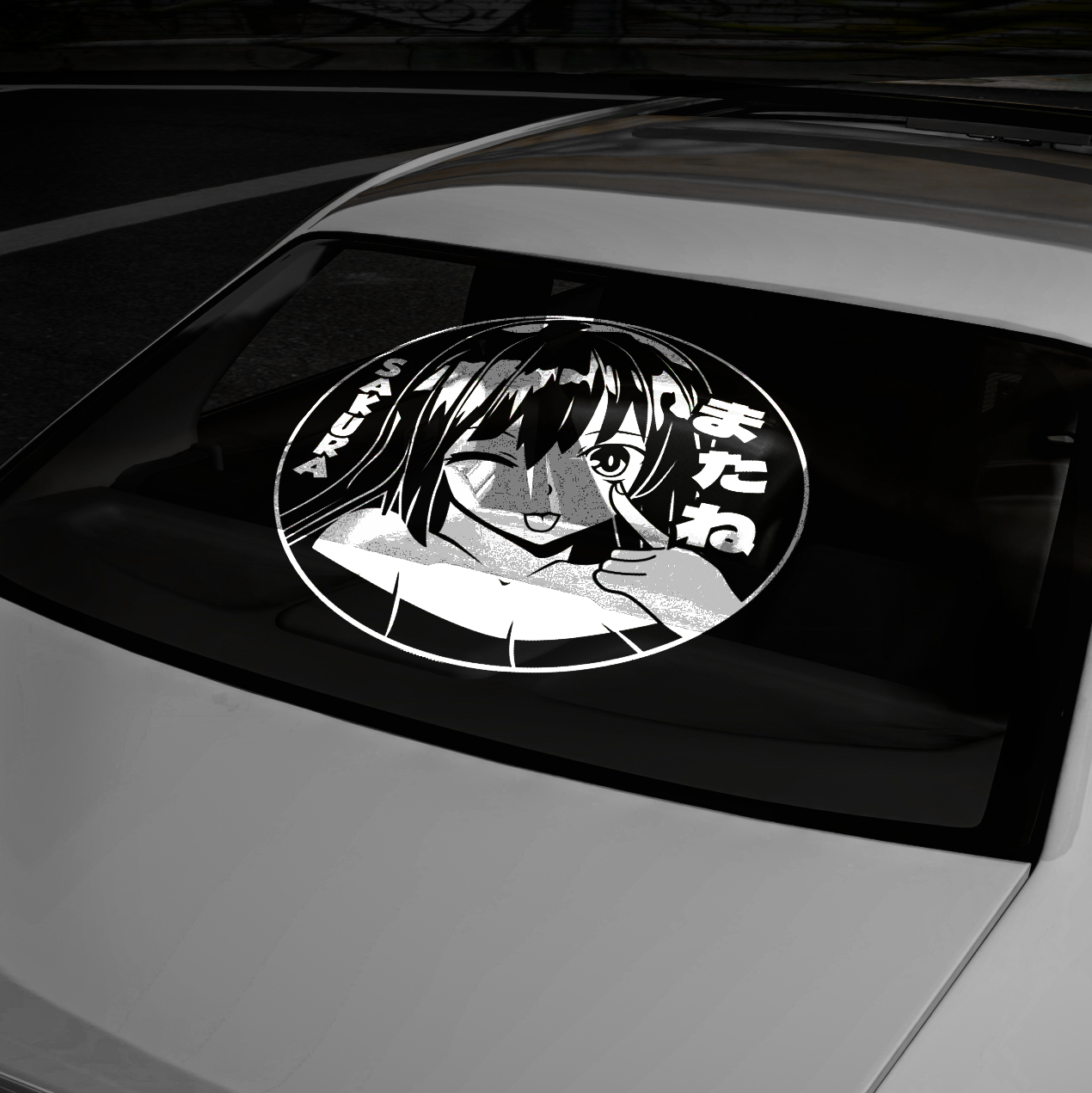 XL - Waifu Chopped - Large Decal
