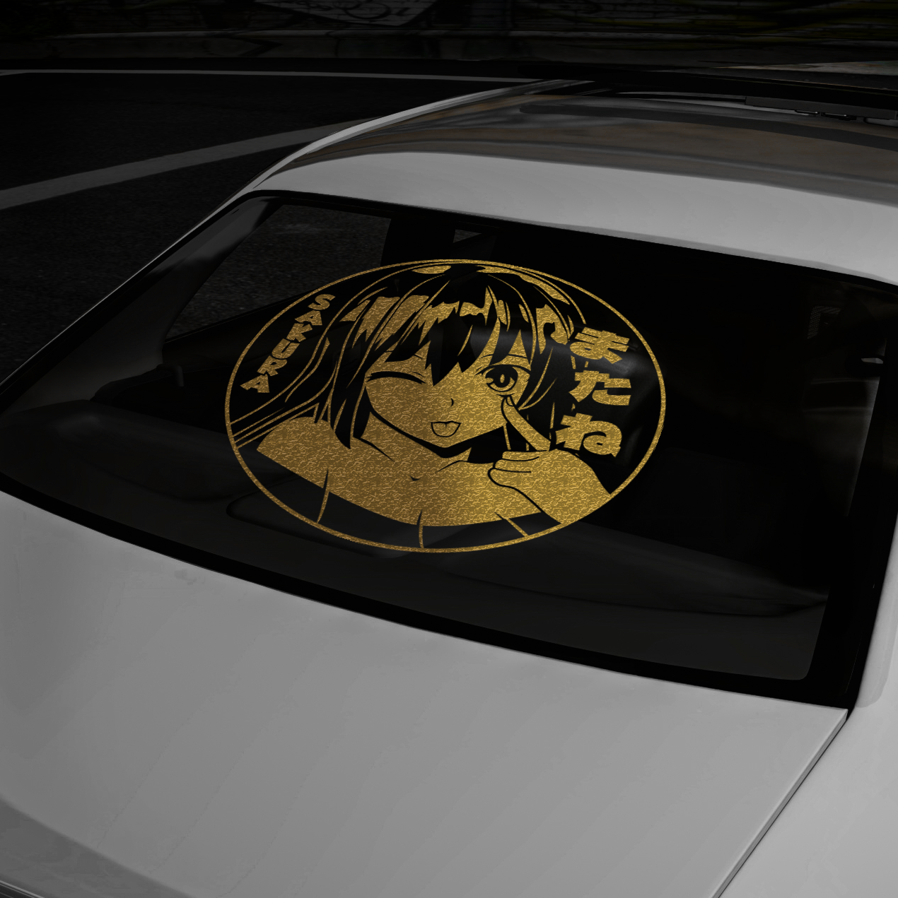 XL - Waifu Chopped - Large Decal