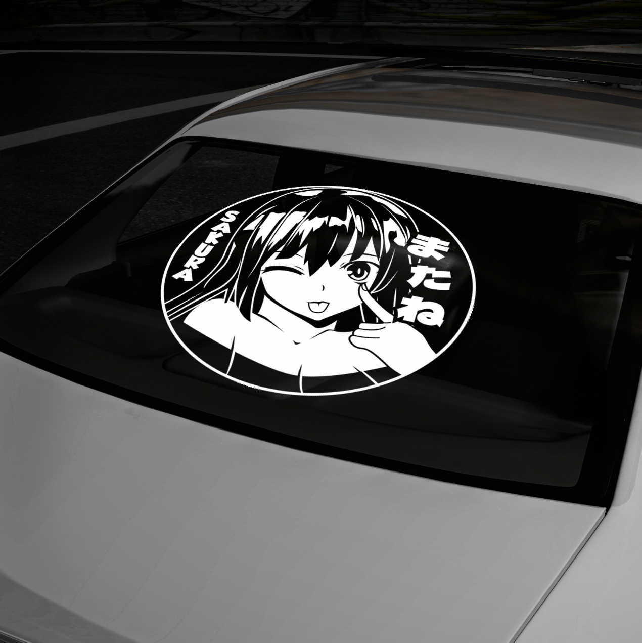 XL - Waifu Chopped - Large Decal