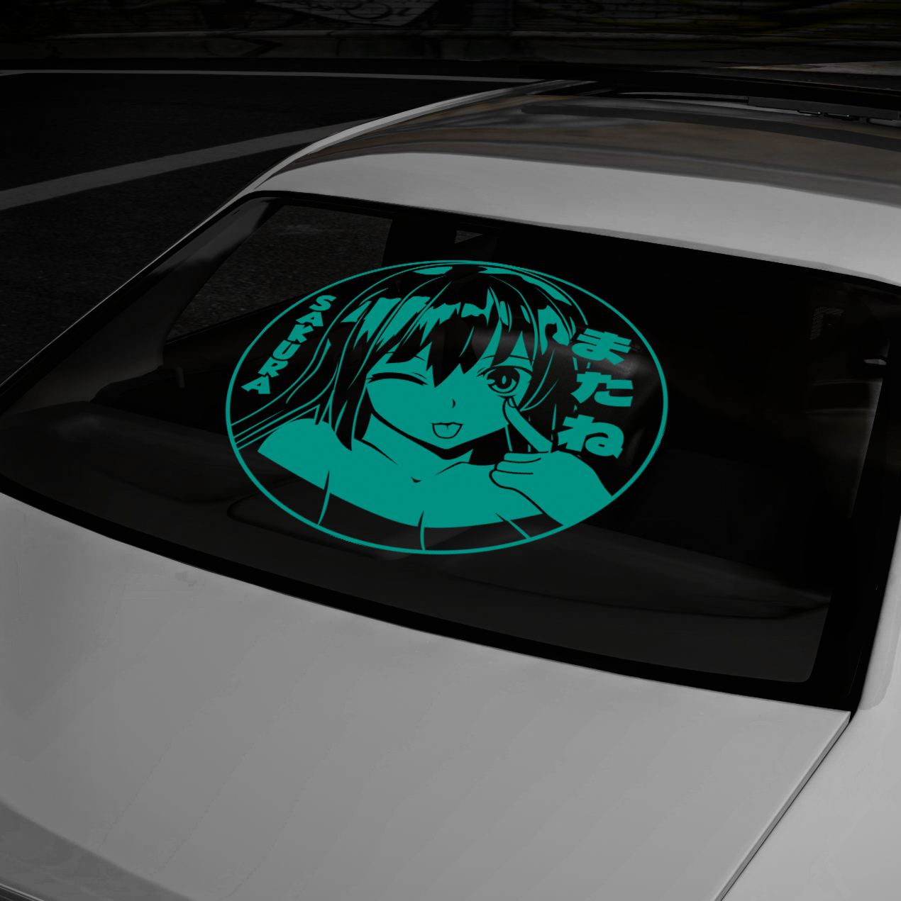XL - Waifu Chopped - Large Decal